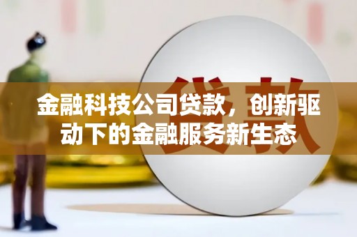 建宁金融科技公司贷款，创新驱动下的金融服务新生态