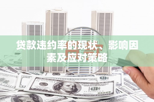 建宁贷款违约率的现状、影响因素及应对策略