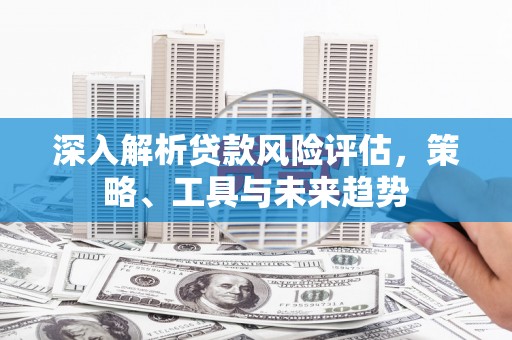 建宁深入解析贷款风险评估，策略、工具与未来趋势