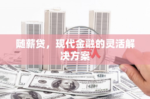 建宁随薪贷，现代金融的灵活解决方案