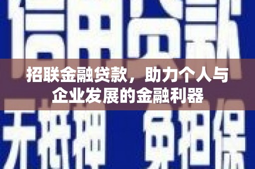 建宁招联金融贷款，助力个人与企业发展的金融利器