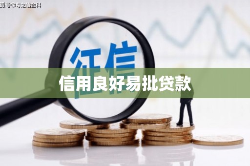 建宁信用良好易批贷款