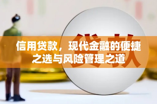建宁信用贷款，现代金融的便捷之选与风险管理之道