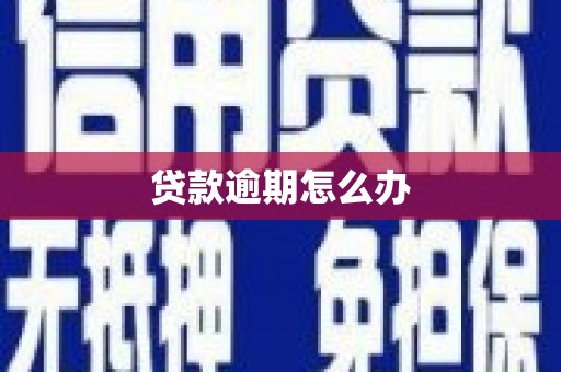 建宁贷款逾期怎么办