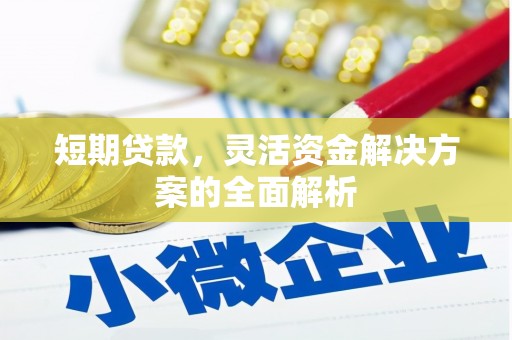 建宁短期贷款，灵活资金解决方案的全面解析