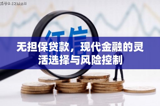 建宁无担保贷款，现代金融的灵活选择与风险控制
