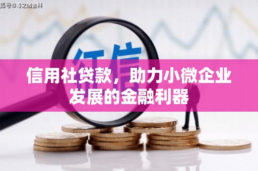 建宁信用社贷款，助力小微企业发展的金融利器