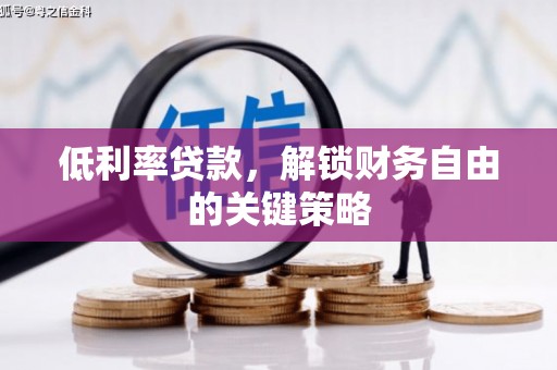 建宁低利率贷款，解锁财务自由的关键策略