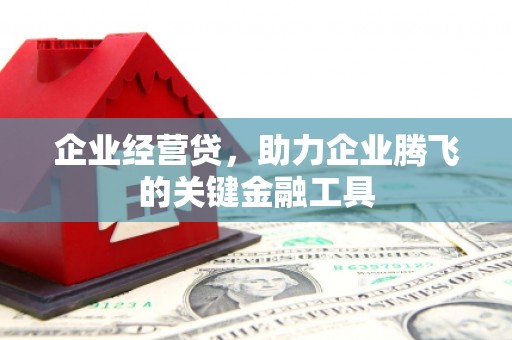 建宁企业经营贷，助力企业腾飞的关键金融工具