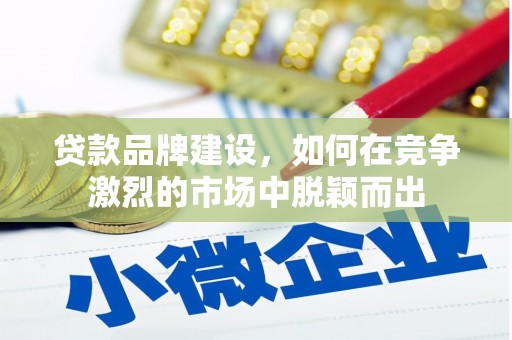 建宁贷款品牌建设，如何在竞争激烈的市场中脱颖而出