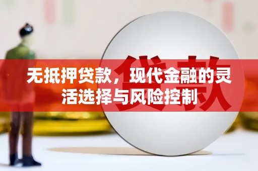 建宁无抵押贷款，现代金融的灵活选择与风险控制