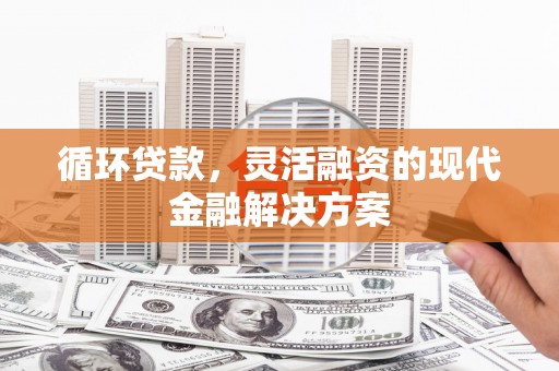 建宁循环贷款，灵活融资的现代金融解决方案