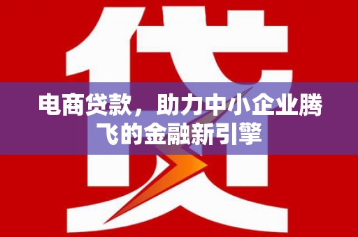 建宁电商贷款，助力中小企业腾飞的金融新引擎