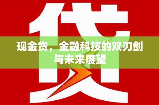 建宁现金贷，金融科技的双刃剑与未来展望