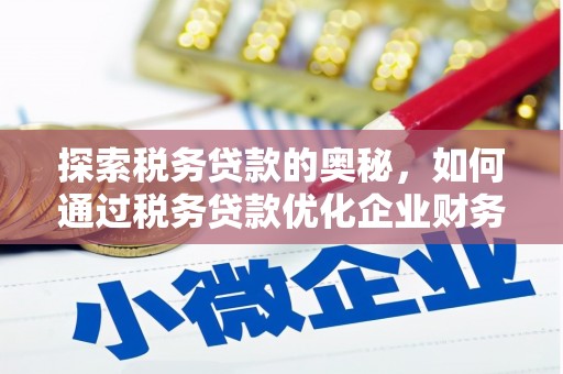 建宁探索税务贷款的奥秘，如何通过税务贷款优化企业财务