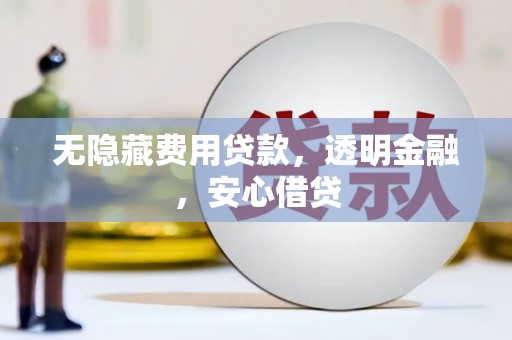 建宁无隐藏费用贷款，透明金融，安心借贷
