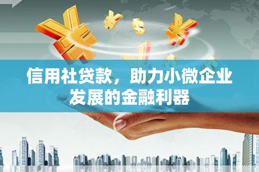 建宁信用社贷款，助力小微企业发展的金融利器