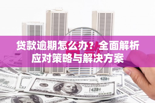建宁贷款逾期怎么办？全面解析应对策略与解决方案