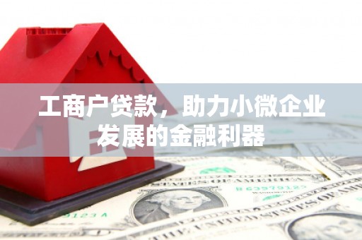 建宁工商户贷款，助力小微企业发展的金融利器