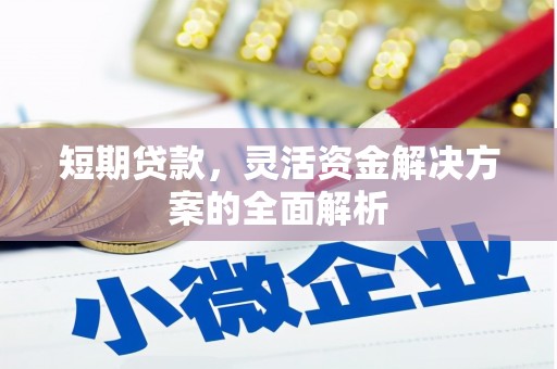 建宁短期贷款，灵活资金解决方案的全面解析