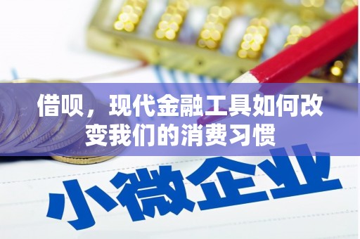 建宁借呗，现代金融工具如何改变我们的消费习惯