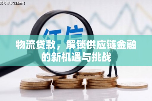 建宁物流贷款，解锁供应链金融的新机遇与挑战