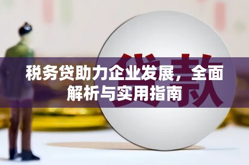 建宁税务贷助力企业发展，全面解析与实用指南