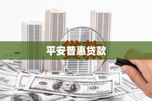 建宁平安普惠贷款